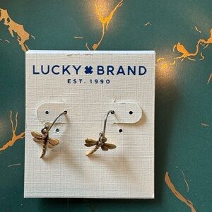 Lucky Brand Dragonfly Earrings